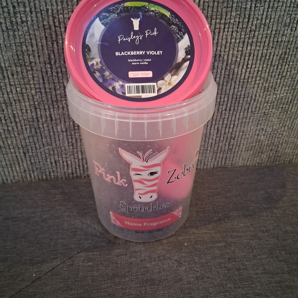 Pink Zebra Sprinkles Blackberry Violet